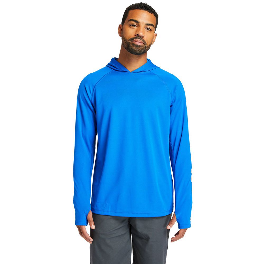 Timberland Mens Sweatshirts PRO® Wicking Good Hoodie - Blue - India XE1275846